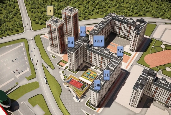Микрорайон Глумилино Уфа