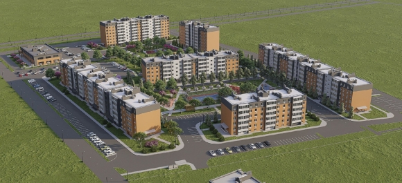 Династия парковый Волжский жилой комплекс