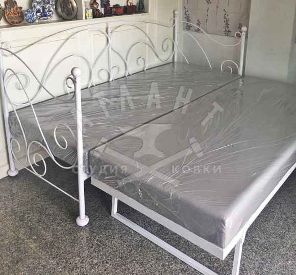 Кованная кровать полторашка