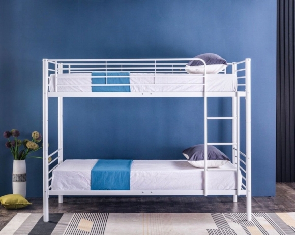 Двухъярусная кровать ikea металлическая