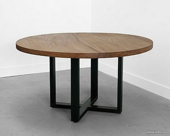 Стол Loft Wooden Round