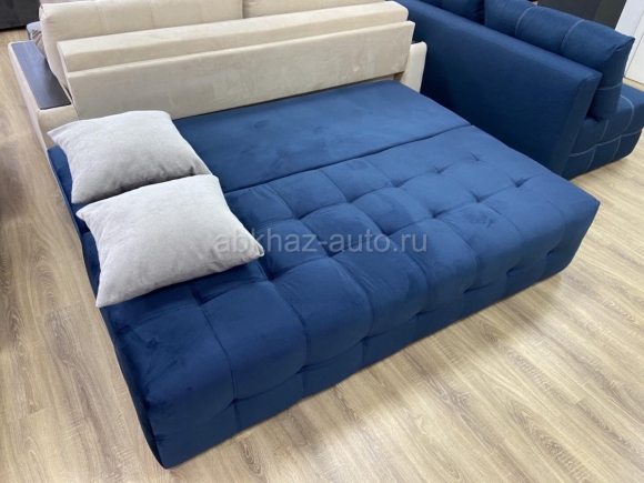 Диван Boss Mini велюр Monolit серый