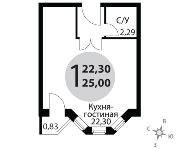 ЖК молодая Купавна планировки