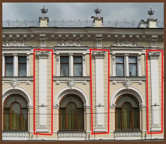 Рустованные пилястры в архитектуре это