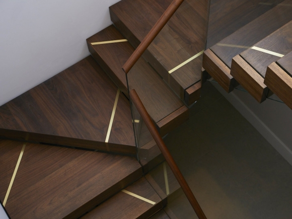 Stair Railing Brass