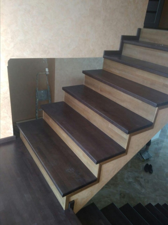 Ступеньки из фанеры для лестницы