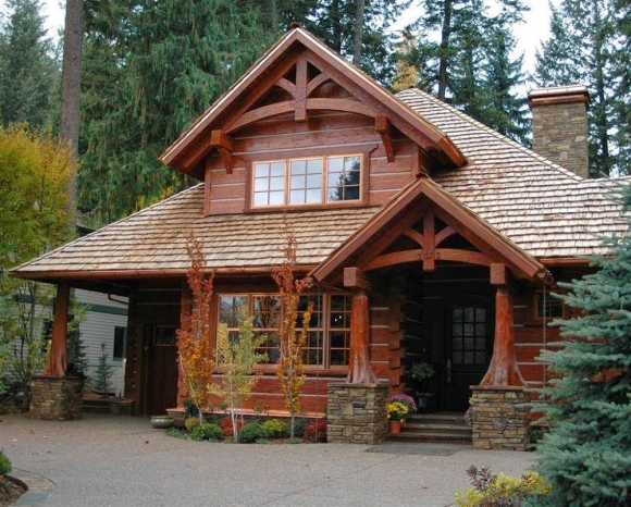 Канадский Timber frame