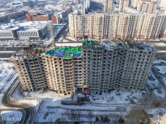 Стройка жилого комплекса