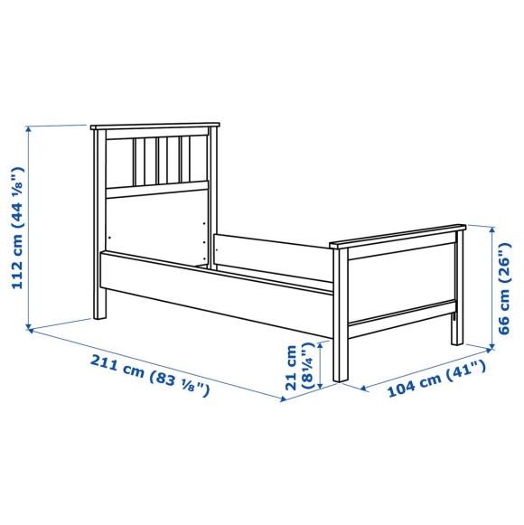 Ikea hemnes кровать