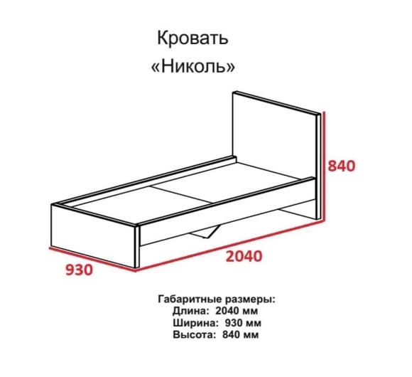 Сборка кровати Николь