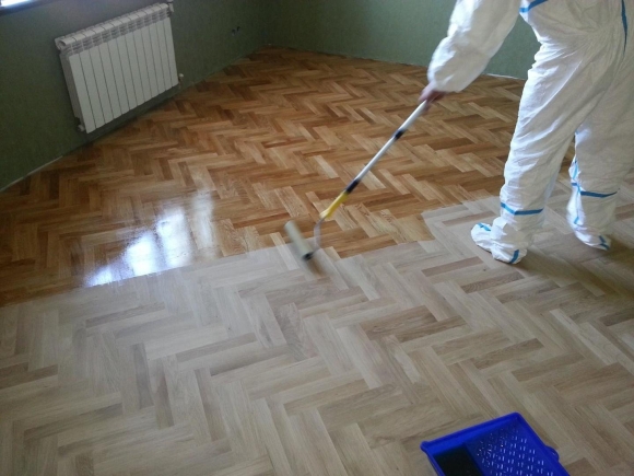 Циклевание паркета