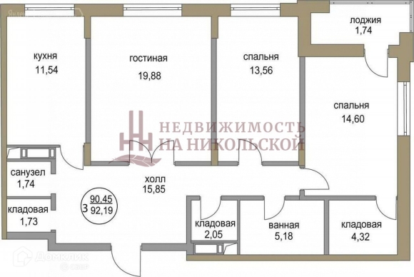 ЖК Измайлово планировки