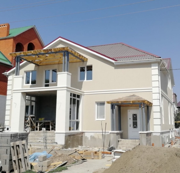 Декоративная штукатурка фасада