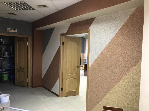 Минеральная декоративная штукатурка камешковая