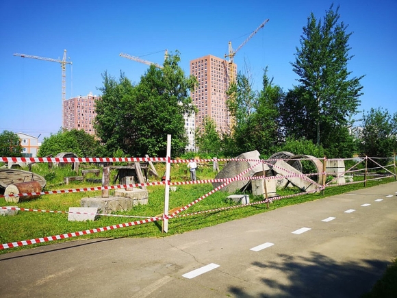 Москва Зеленоград пр Георгиевский зелёный парк
