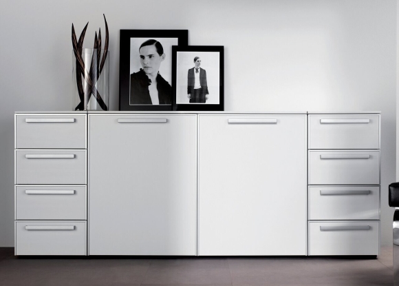 Комод Миранда Atelier белый глянец