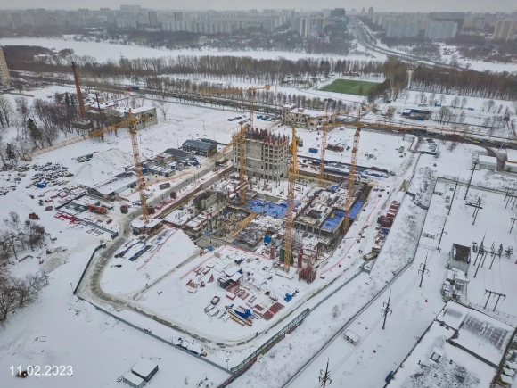 ЖК Wave ход строительства