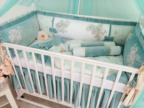 Mothercare бортики в кроватку