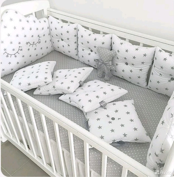 Бортики в кроватку Ceba Baby