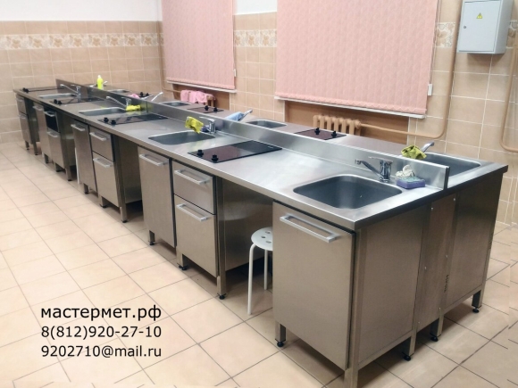 Моечная кухонного инвентаря