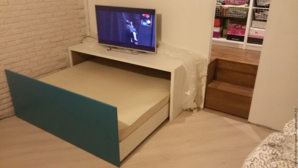 Выдвижная кровать подиум икеа
