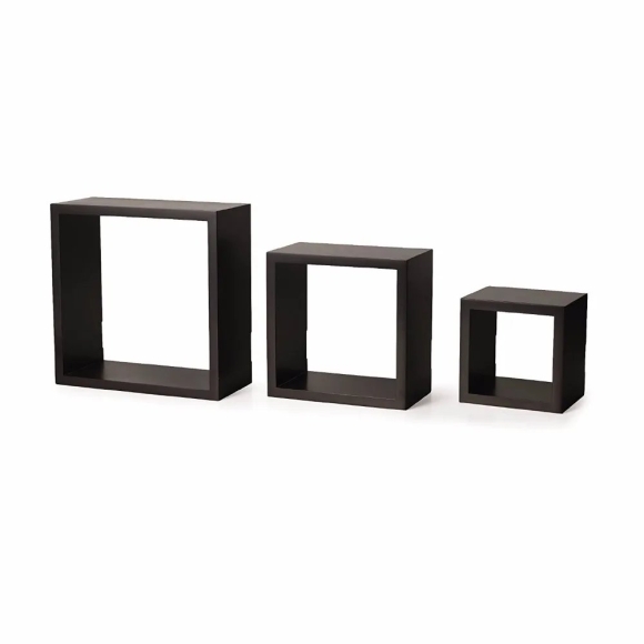 Полка Kube ikea черная