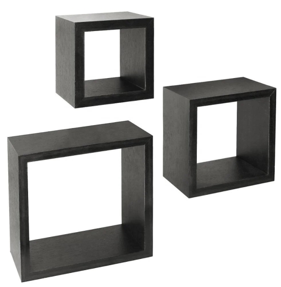 Полка Kube ikea черная