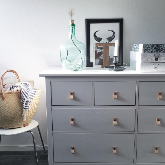 Ikea hemnes комод серый