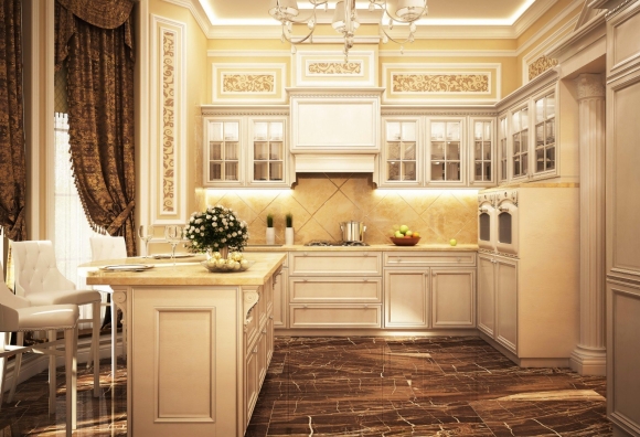 Красивые классические кухни