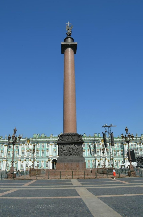 Александровская колонна Огюст Монферран