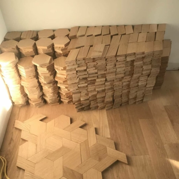Укладка старого паркета