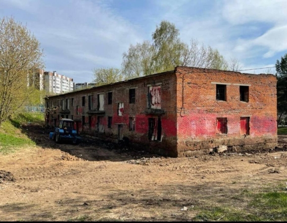 Заброшенное здание в Зеленограде