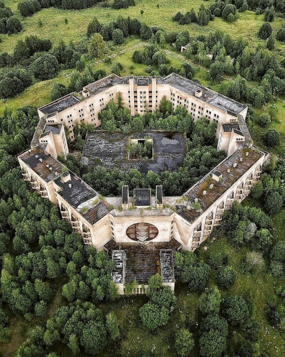 Заброшенный санаторий КГБ Московская область