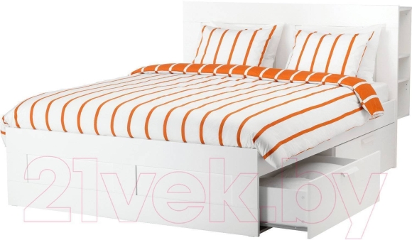 Кровать brimnes ikea