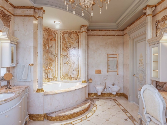 Королевская ванна Luxury Antonovich Design