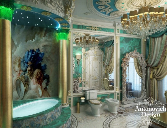 Королевская ванна Luxury Antonovich Design