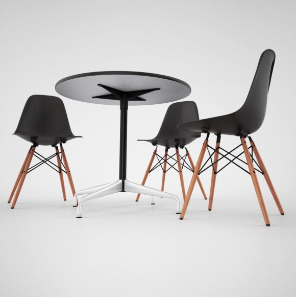 Стул Eames DSW белый сборка