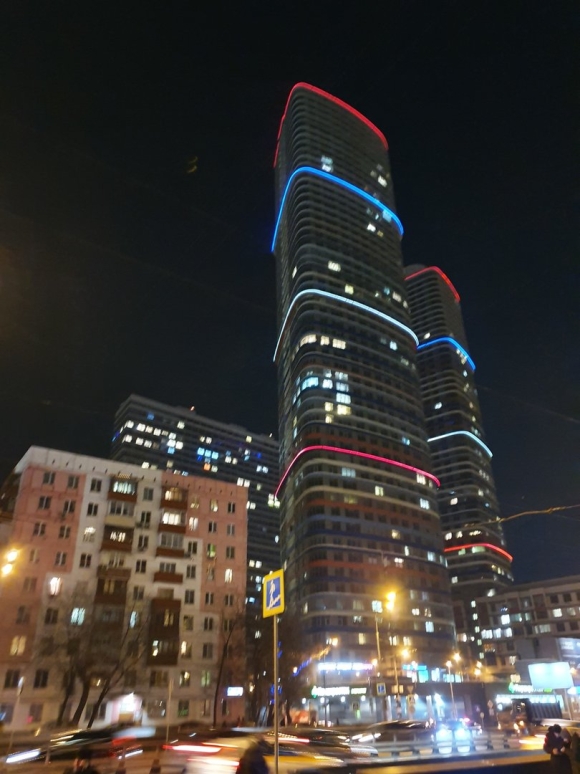 Здание Триколор в Москве