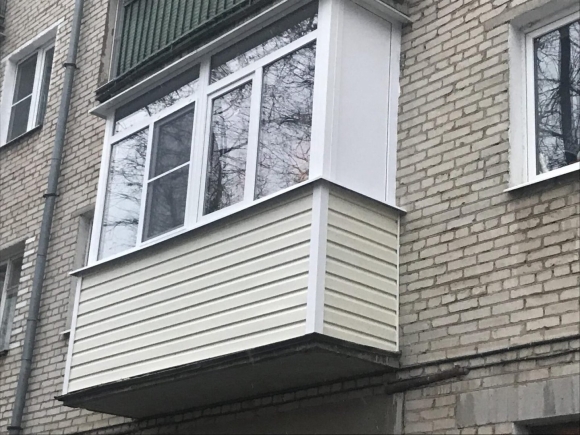 Металлопластиковый балкон