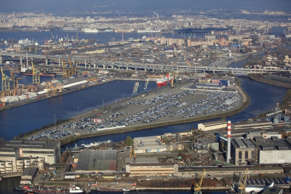 Санкт Петербургский морской порт