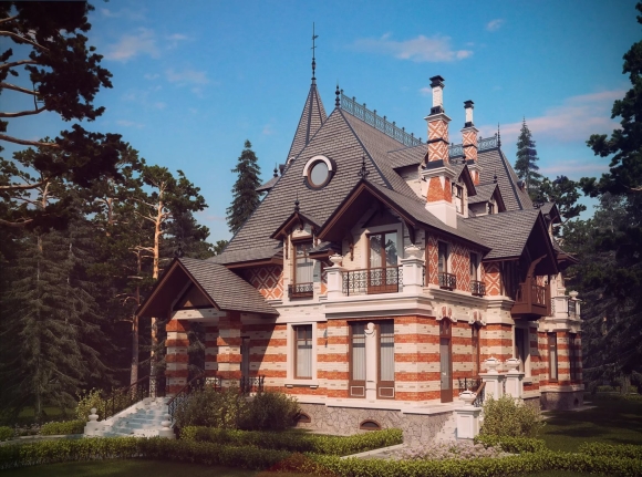 Каменный Терем в русском стиле
