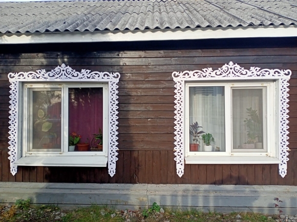 Резные наличники из пластика