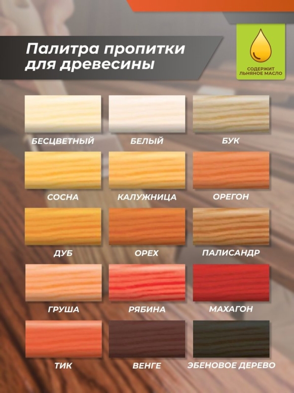 Lazurit Wood пропитка для древесины калужница
