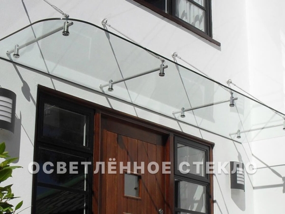 Стеклянные козырьки Кинг Лонг