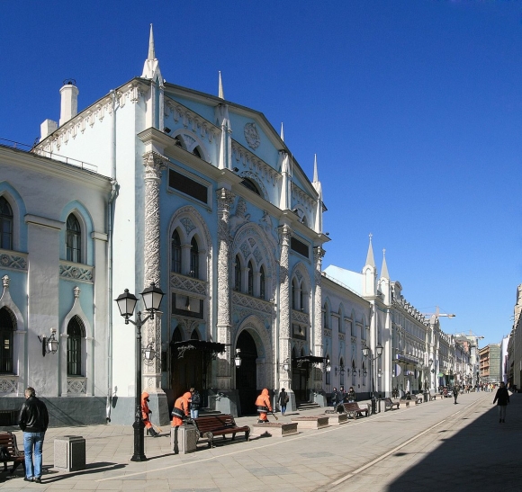 Синодальная типография на Никольской улице в Москве