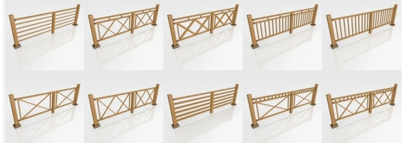 Ограждение ДПК cm Railing
