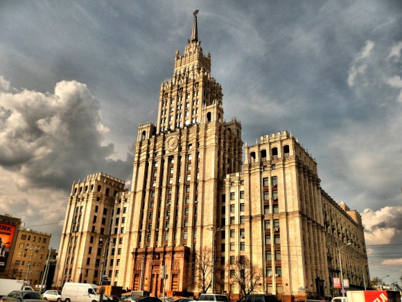 МГУ архитектура здания сталинский Ампир
