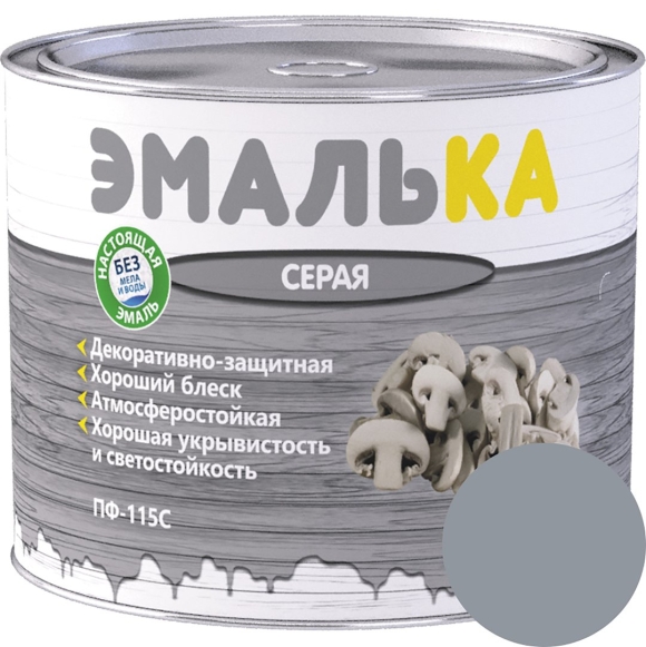 Эмаль для внутренних и наружных работ голубая
