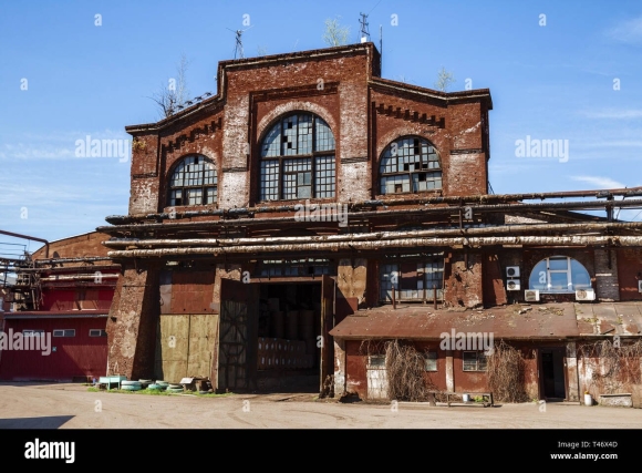 СПБ краснокирпичная Промышленная архитектура СПБ
