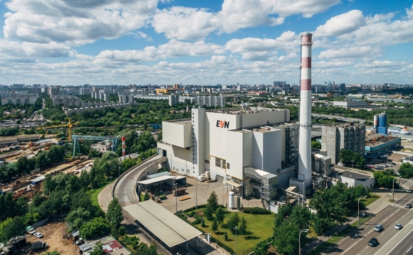 Мусоросжигающий завод в Москве